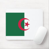 Tapis De Souris Drapeau Algérie (Avec souris)