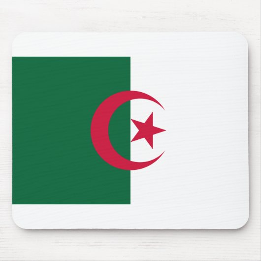 Tapis De Souris Drapeau Algérie (Devant)
