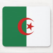 Tapis De Souris Drapeau Algérie Mousepad (Devant)