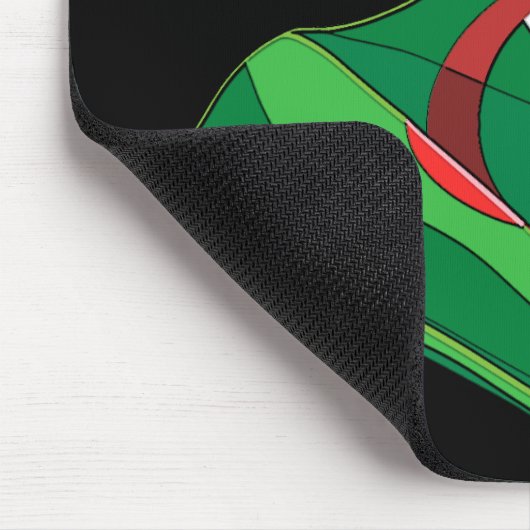 Tapis De Souris Drapeau Algérie Mousepad (Coin)