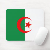 Tapis De Souris drapeau algérien (Avec souris)