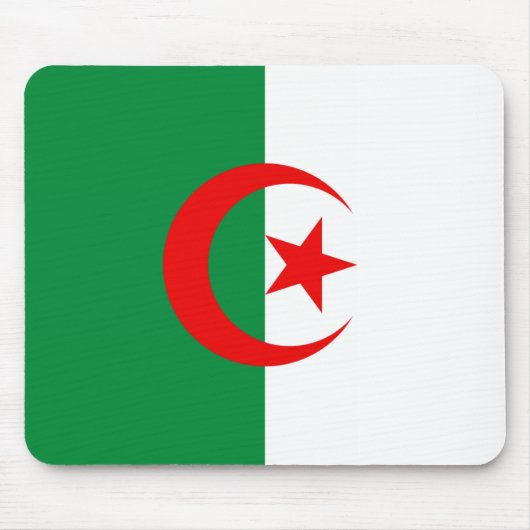 Tapis De Souris drapeau algérien (Devant)