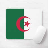 Tapis De Souris Drapeau algérien (Avec souris)