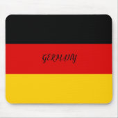 Tapis De Souris Drapeau Allemagne (Devant)