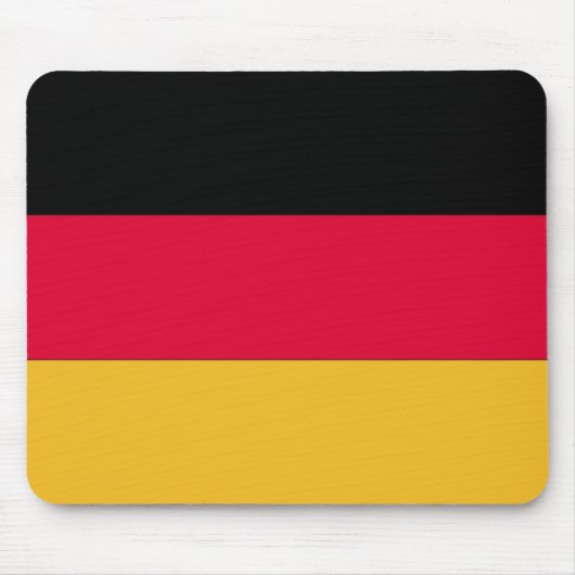 Tapis De Souris Drapeau allemand (Devant)