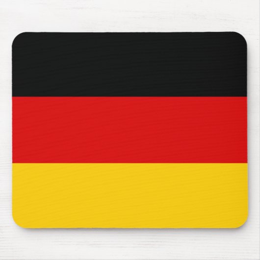 Tapis De Souris Drapeau allemand (Devant)