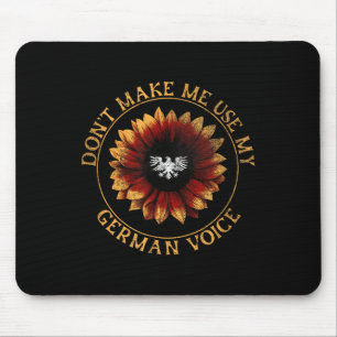 Tapis De Souris Drapeau Allemand _ _ Ne Me Faites Pas Utiliser Ma