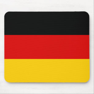 Tapis De Souris Drapeau allemand patriotique
