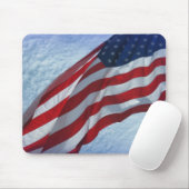 Tapis de souris Drapeau Américain (Avec souris)