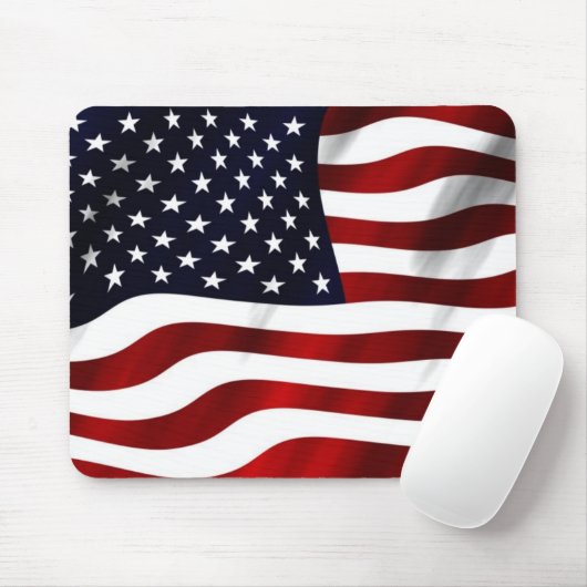 Tapis De Souris Drapeau américain (Avec souris)