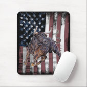 Tapis De Souris Drapeau américain (Avec souris)