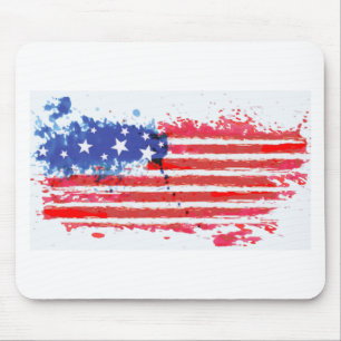 Tapis De Souris drapeau américain
