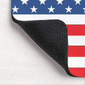 Tapis De Souris Drapeau américain (Coin)