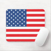 Tapis De Souris Drapeau américain (Avec souris)