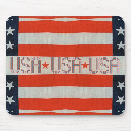 Tapis De Souris Drapeau américain (Devant)