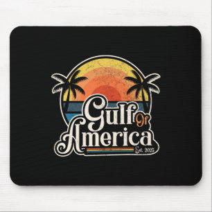 Tapis De Souris Drapeau Américain 2025 Du Golfe D'Usa Est