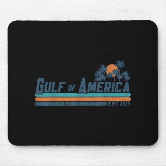 Tapis De Souris Drapeau Américain 2025 Golfe M (Devant)