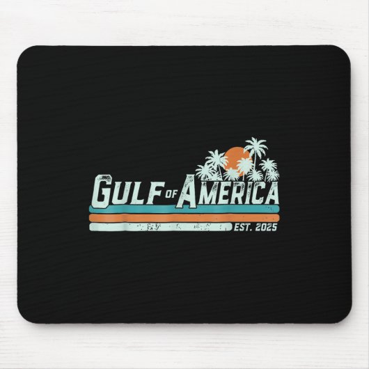 Tapis De Souris Drapeau Américain 2025 Golfe M (Devant)