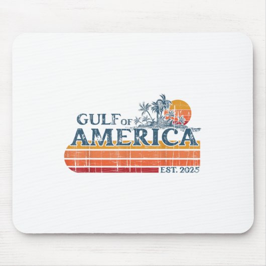 Tapis De Souris Drapeau Américain 2025 Golfe M (Devant)