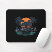 Tapis De Souris Drapeau Américain 2025 Long S (Avec souris)