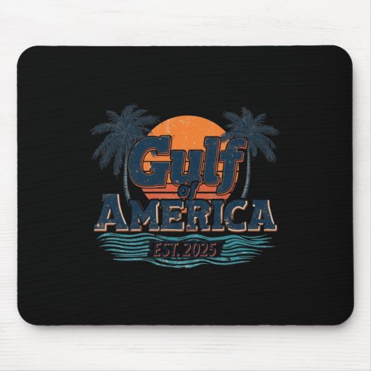 Tapis De Souris Drapeau Américain 2025 Long S (Devant)