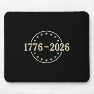 Tapis De Souris drapeau américain 250 ans - avant et arrière 250 a