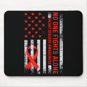 Tapis De Souris Drapeau américain des États-Unis Pas de combat seu