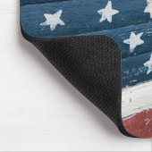 Tapis De Souris Drapeau américain en bois (Coin)
