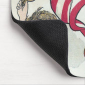 Tapis De Souris Drapeau américain et enfants (Coin)