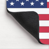 Tapis De Souris Drapeau américain. États-Unis d'Amérique. (Coin)