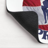 TAPIS DE SOURIS DRAPEAU AMÉRICAIN ETATS-UNIS DE FIERTÉ DE CHÈVRE (Coin)