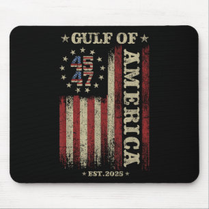 Tapis De Souris Drapeau Américain G 2025 Du Golfe Des Etats-Unis E