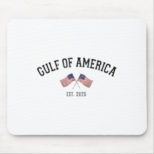 Tapis De Souris Drapeau Américain Gul-f Retro Of America Est 2025