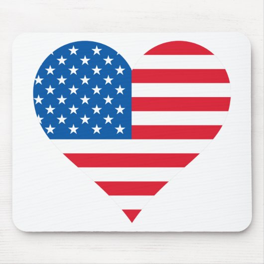 Tapis De Souris Drapeau américain Mousepad (Devant)