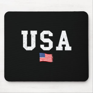 Tapis De Souris Drapeau américain patriotique drapeau américain ho