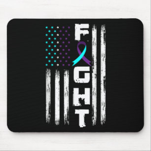 Tapis De Souris Drapeau américain patriotique Prévention du suicid