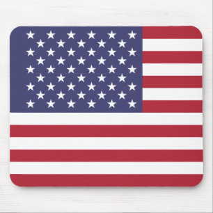 Tapis de souris drapeau américain patriotique USA