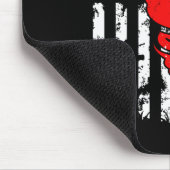 Tapis De Souris Drapeau américain Tornado Storm Chaser O (Coin)