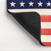 Tapis De Souris Drapeau américain vintage 36 Étoiles (Coin)