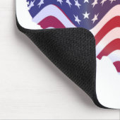 TAPIS DE SOURIS DRAPEAU AMÉRICAIN WAVY (Coin)