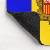Tapis De Souris drapeau andorra mousepad (Coin)
