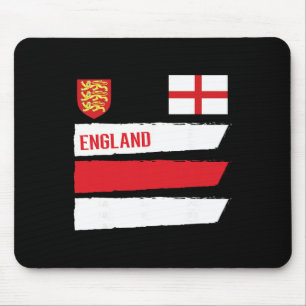 Tapis De Souris Drapeau Angleterre Anglais Footll Football Fan Hom