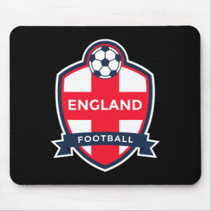 Tapis De Souris Drapeau Angleterre Rétro Foot Soccer Fan Anglais C