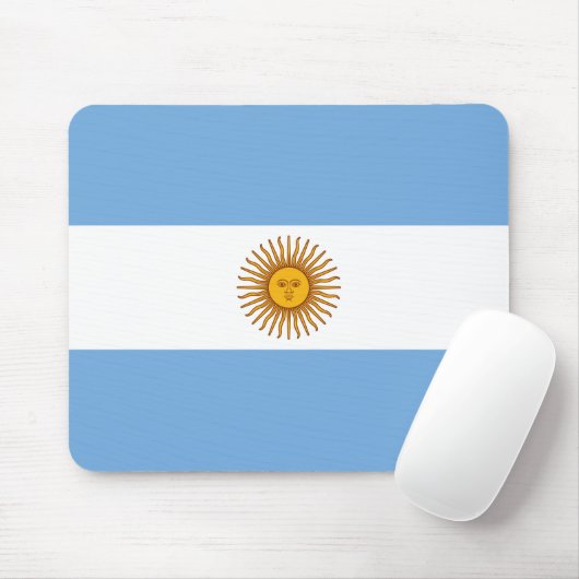 Tapis De Souris Drapeau argentin (Avec souris)
