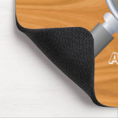 Tapis De Souris Drapeau argentin d'empreinte digitale de contact (Coin)