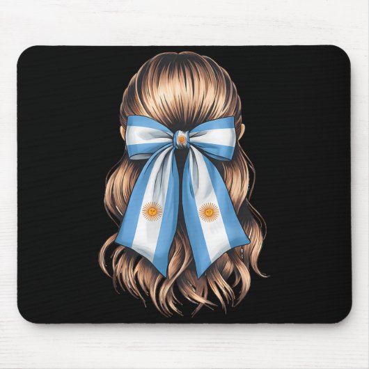 Tapis De Souris Drapeau argentin Fierté argentine (Devant)