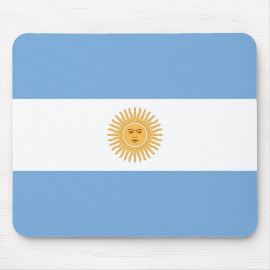 Tapis De Souris Drapeau Argentine (Devant)