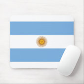 Tapis De Souris Drapeau Argentine (Avec souris)