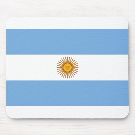 Tapis De Souris Drapeau Argentine (Devant)