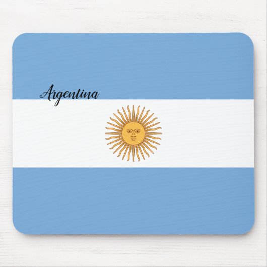 Tapis De Souris Drapeau Argentine (Devant)